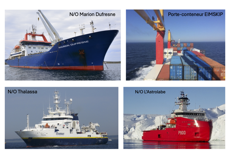photos des navires